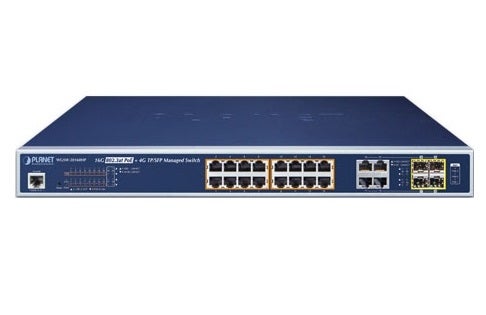 Planet ‎WGSW-20160HP 16-Port Networking Switch